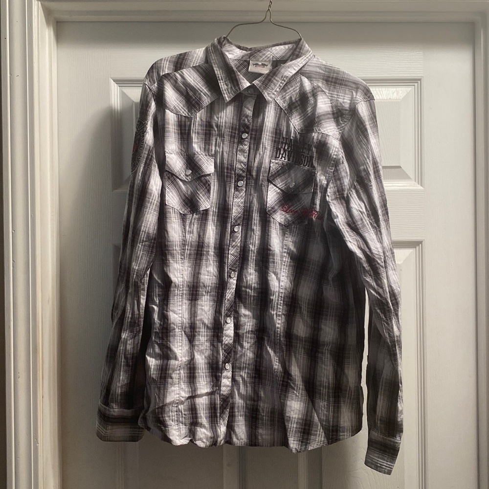 Women’s Harley Davidson Button Up